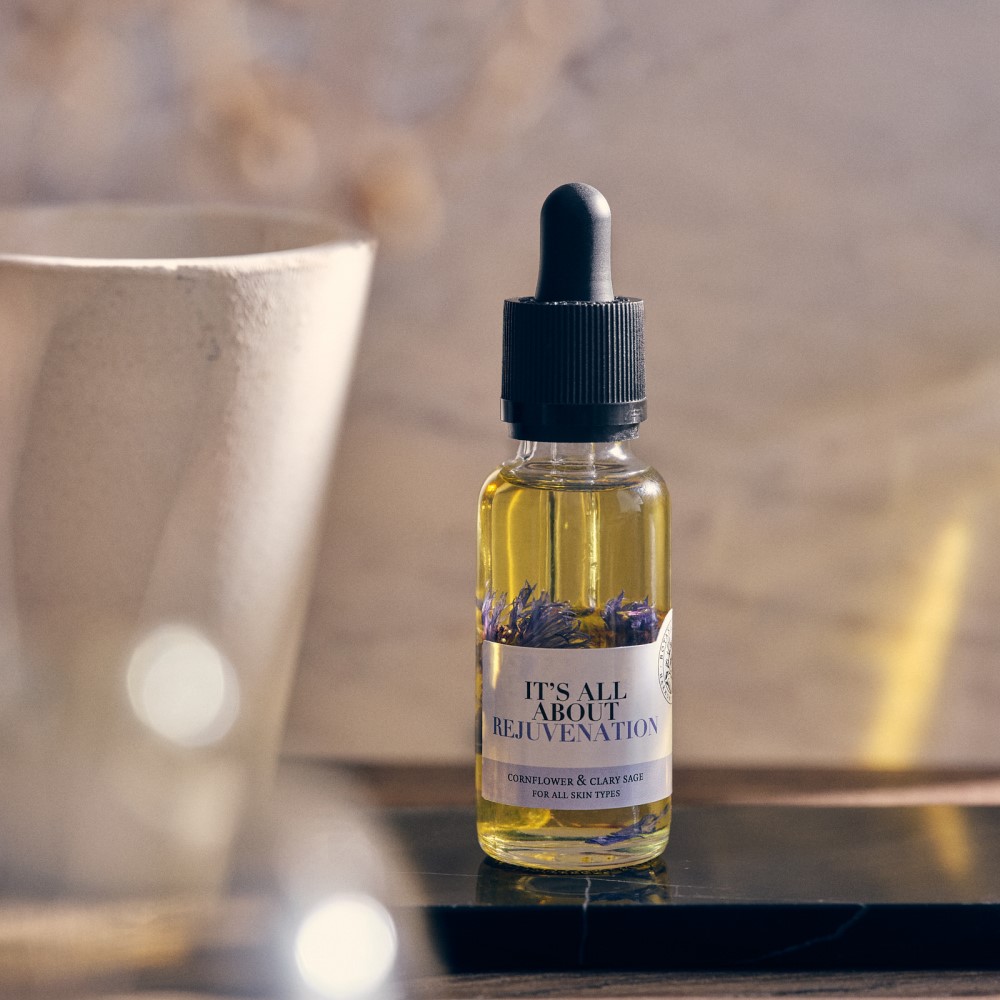 Rukkilille ja salvei näoõli (kõikidele nahatüüpidele)